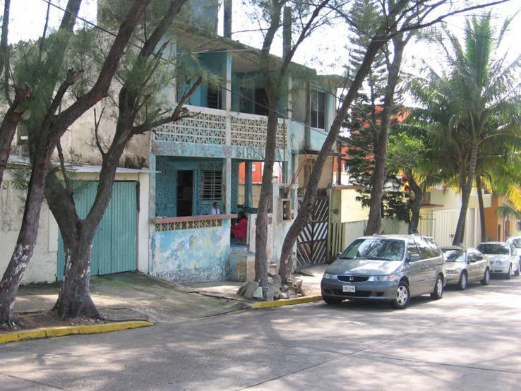 Casa ubicada en la colonia Centro en Coatzacoalcos, Veracruz México