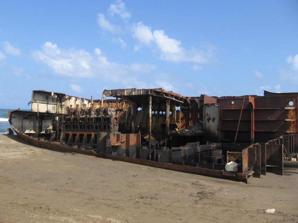 Desmantelación del Barco Orfeo