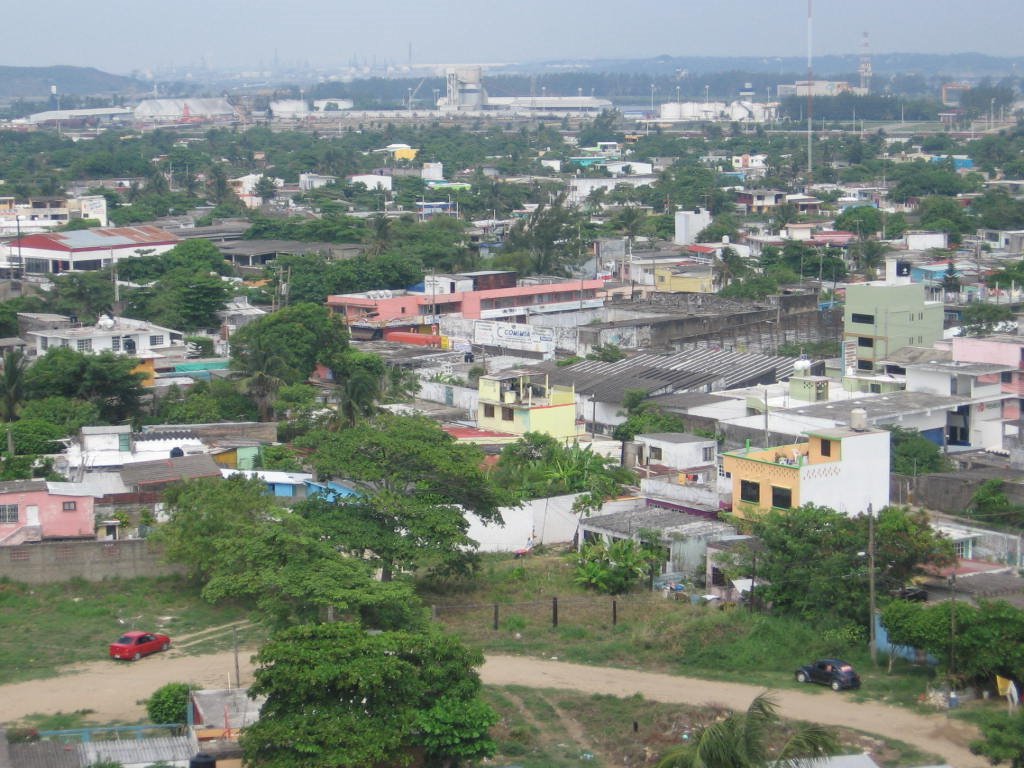 Vista aerea de Coatzacoalcos