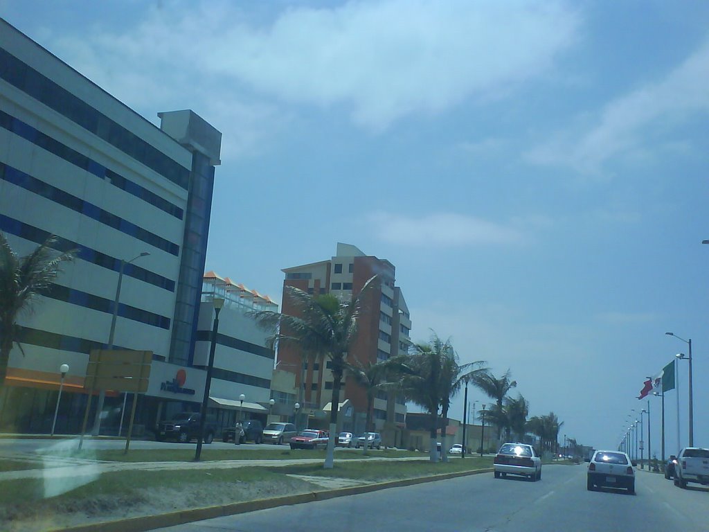 Hoteles en el malecón costero