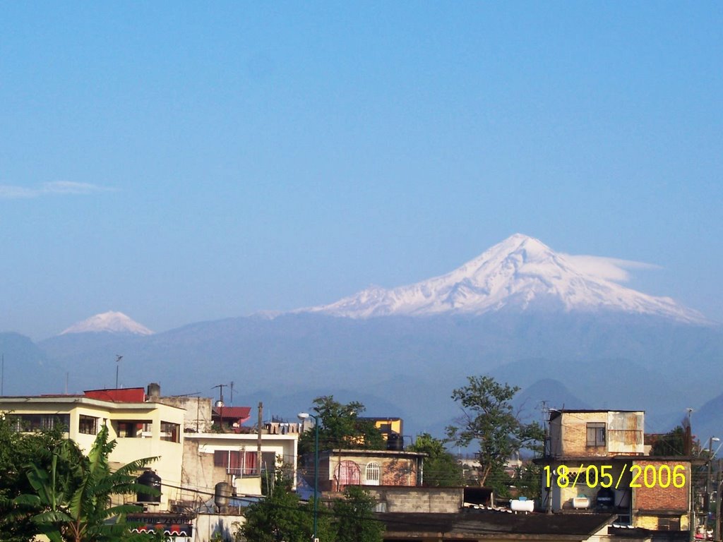 Pico de Orizaba desde Córdoba