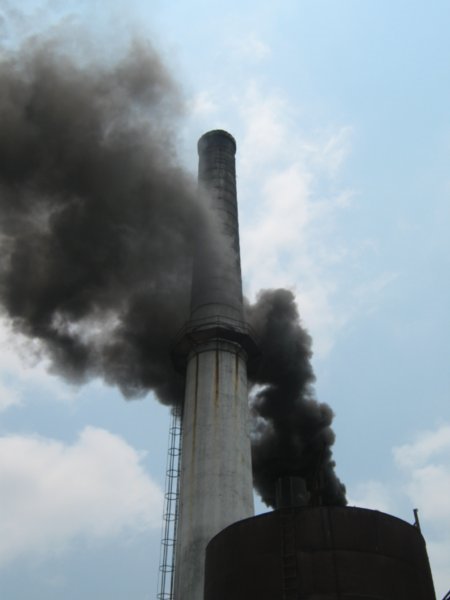 Chimeneas del Ingenio San Gabriel, factoría azucarera de fines del siglo XIX, Cosamaloapan, Ver.