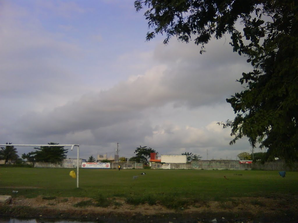 Campo de la colonia Mártires de Veracruz (Obrera)