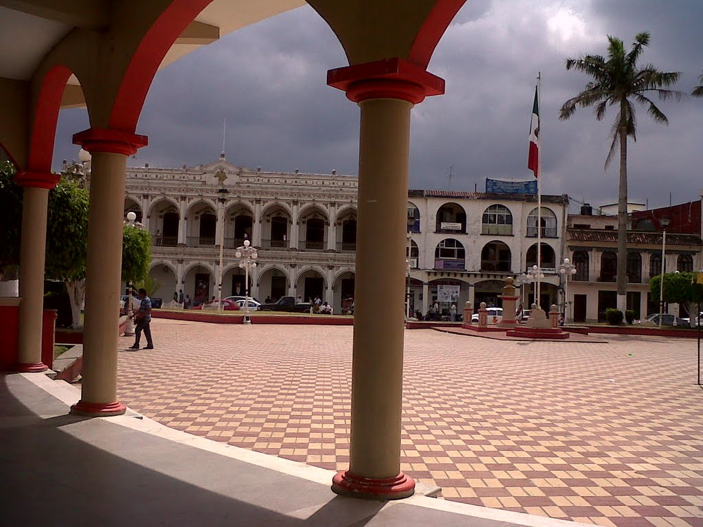 Palacio Municipal. Cosamaloapan, Ver. Día Nublado