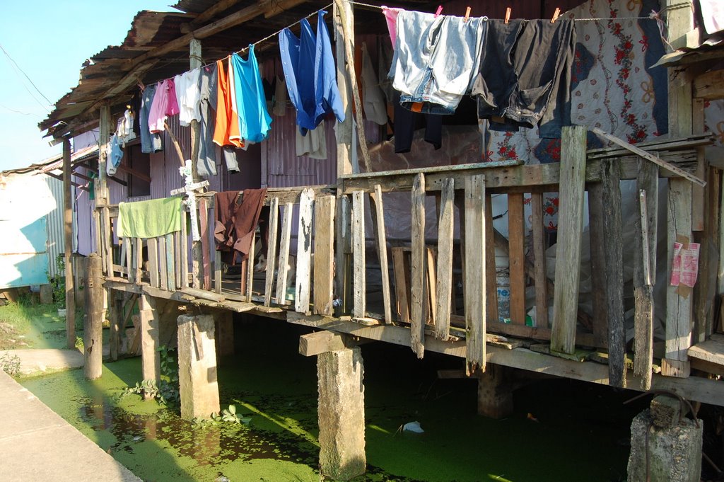 Palafito house, Playon Sur (Minatitlan)