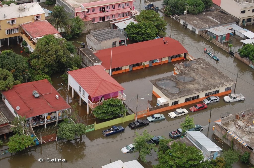1° Junio School. Flood 2008 Minatitlan Ver