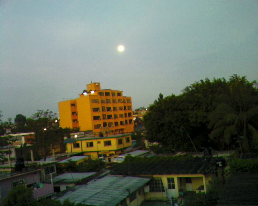 vista trasera del hotel regency canales