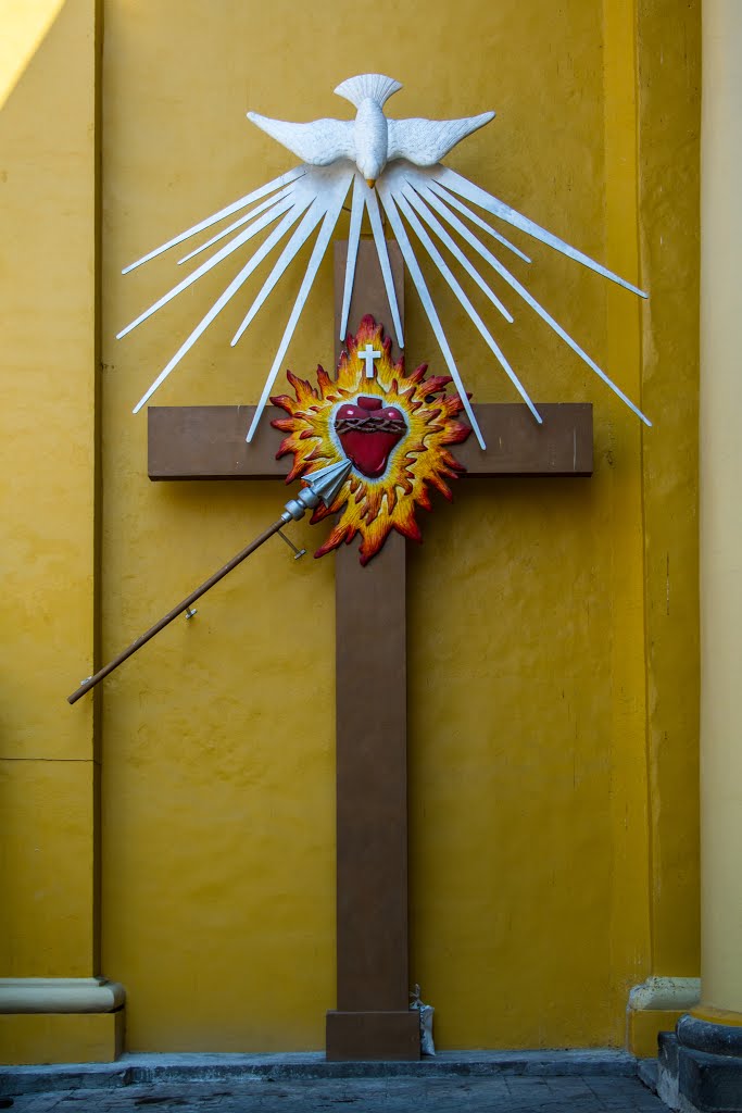 corazón crucificado, orizaba