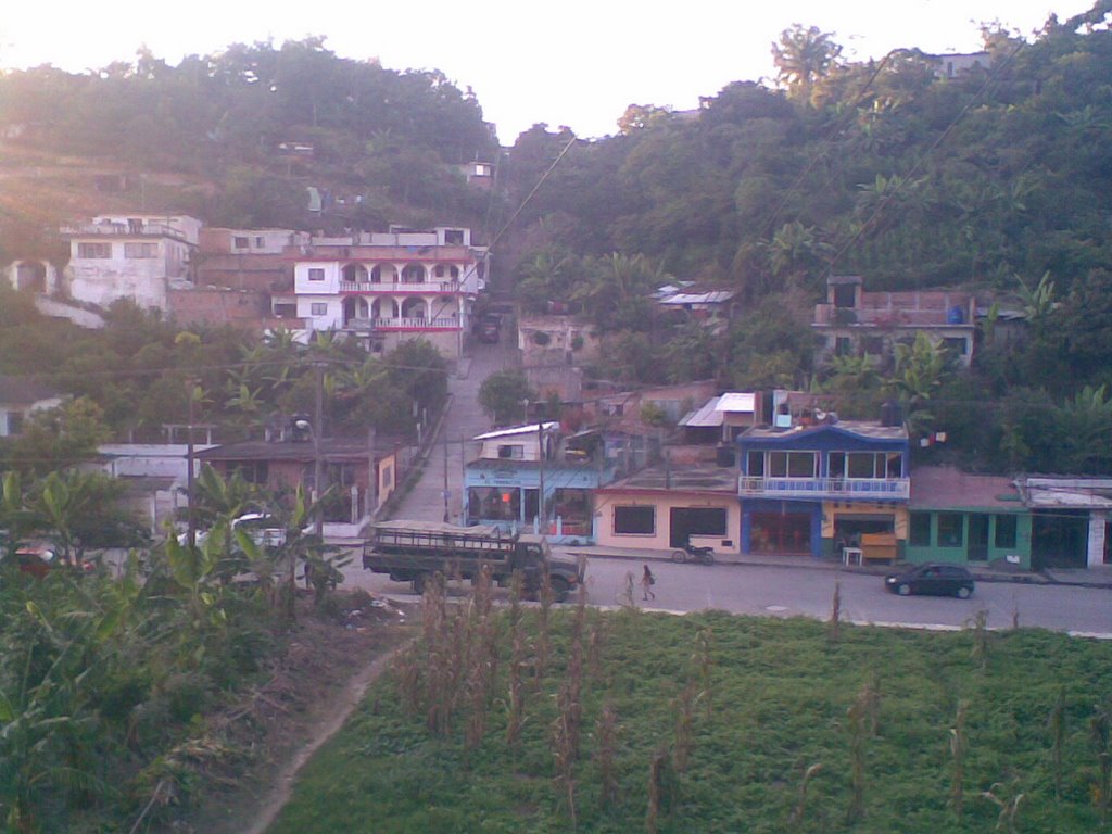 Desde las escaleras de la calle Caracol