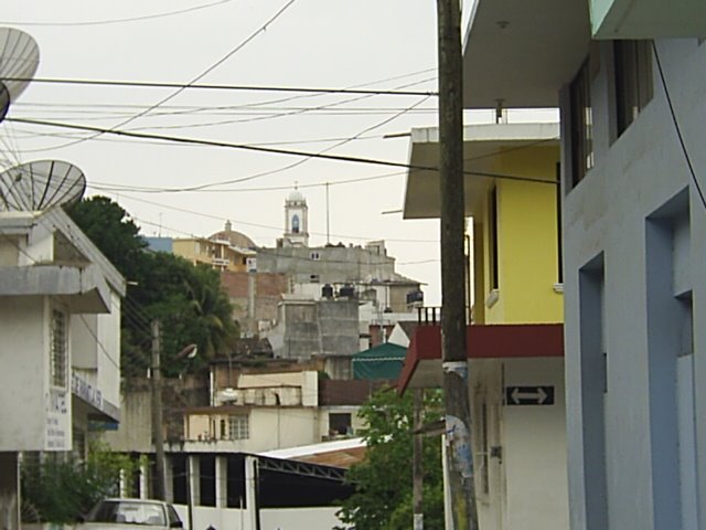 Vista del centro, desde el pozo del Naranjo