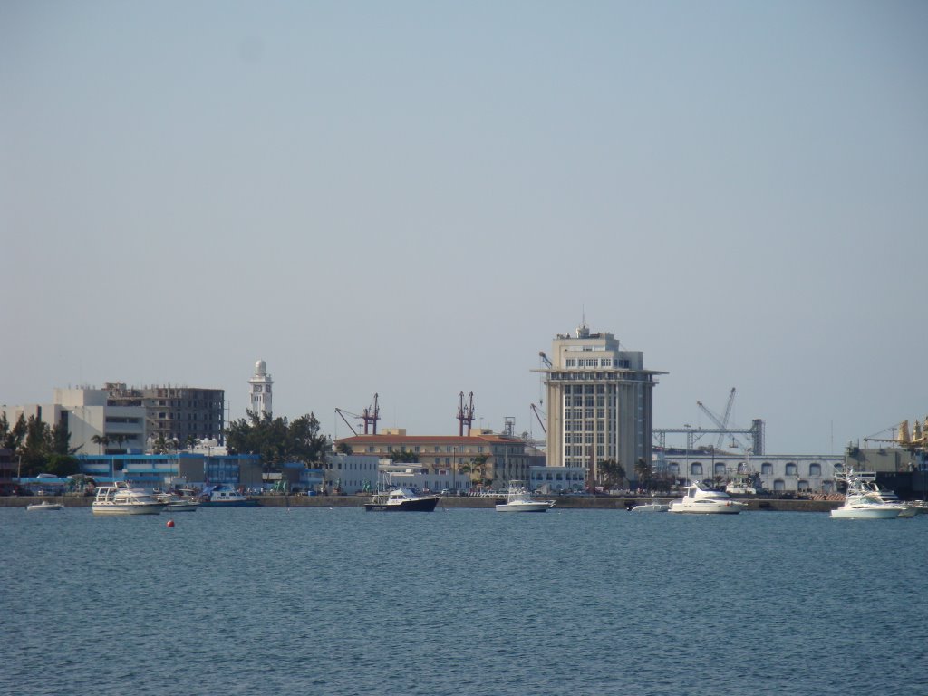 Puerto desde el faro verde
