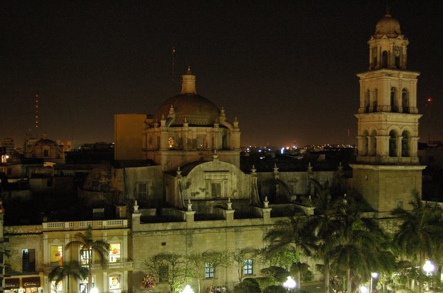 Catedral de Veracruz desde el Hotel Colonial
