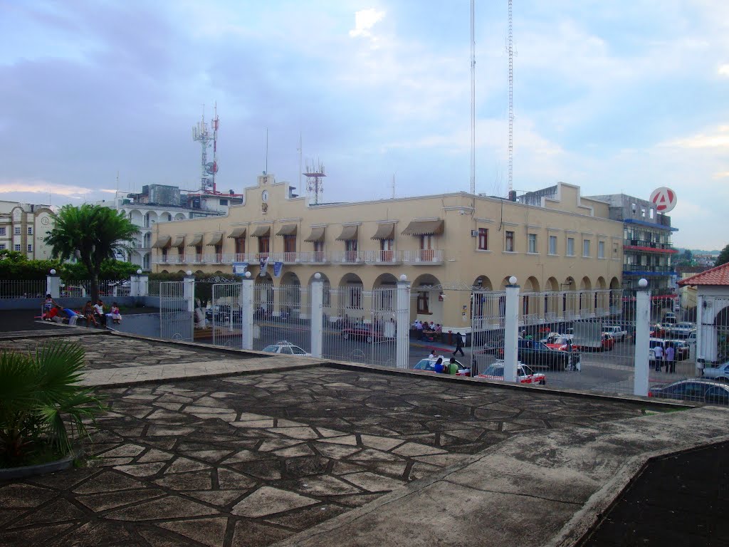 Vista del Palacio municipal desde Catedral de San Andrés