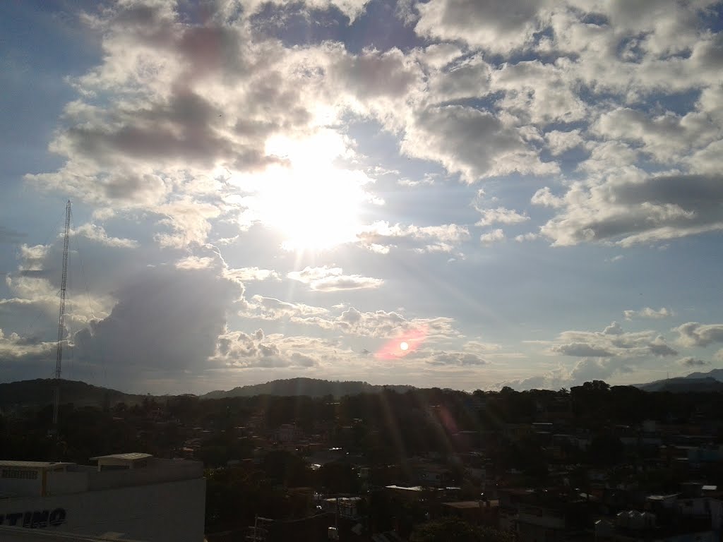 Vista tarde en San Andres