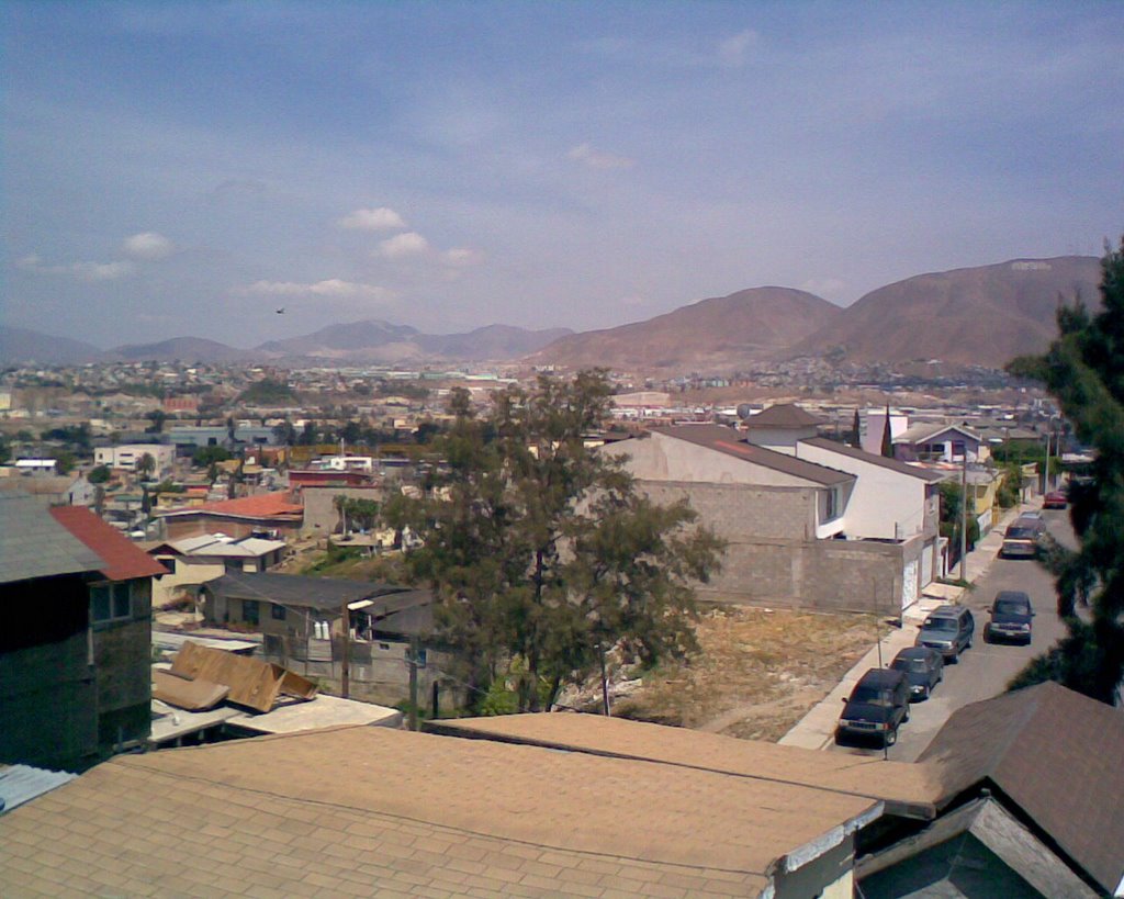 Cerro Colorado desde Villa Floresta