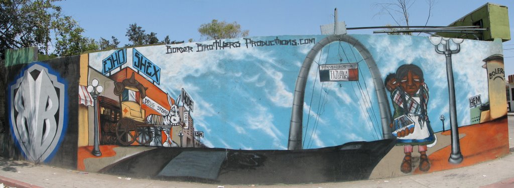 Graffiti Mural Urbano: Ave. Revolucion