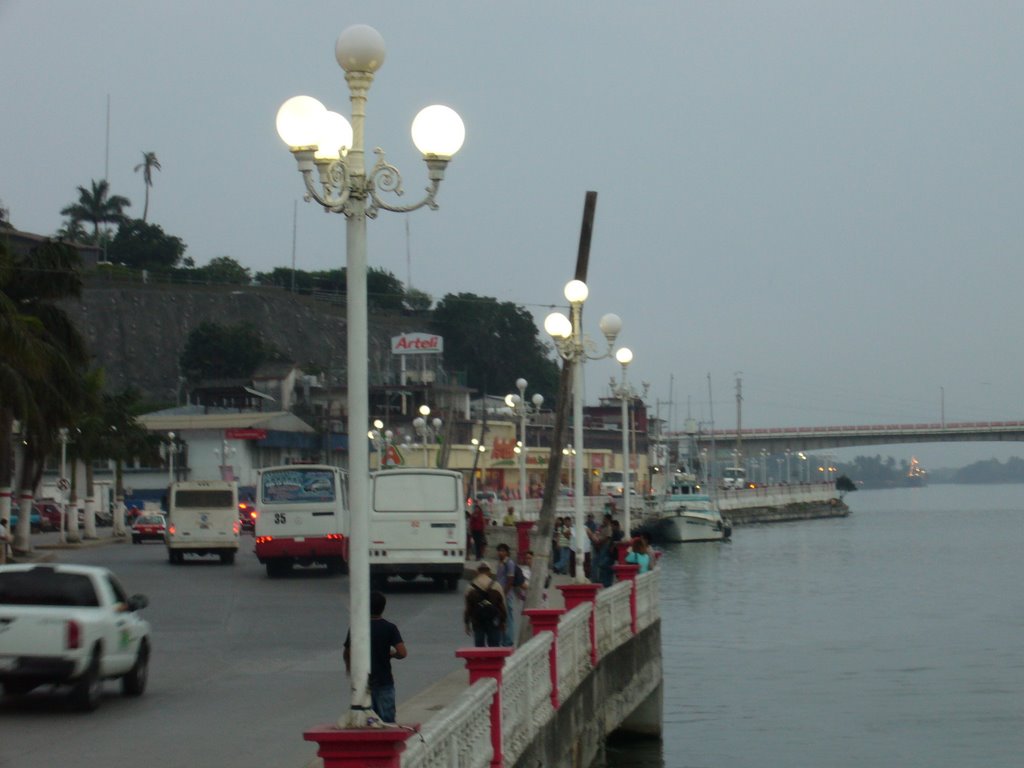 Malecón del Puerto de Tuxpan