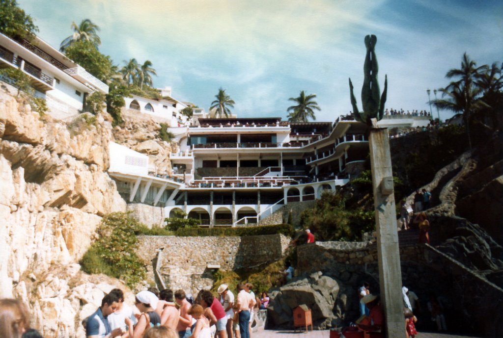 El Mirador Hotel, Acapulco Mexico,  1978