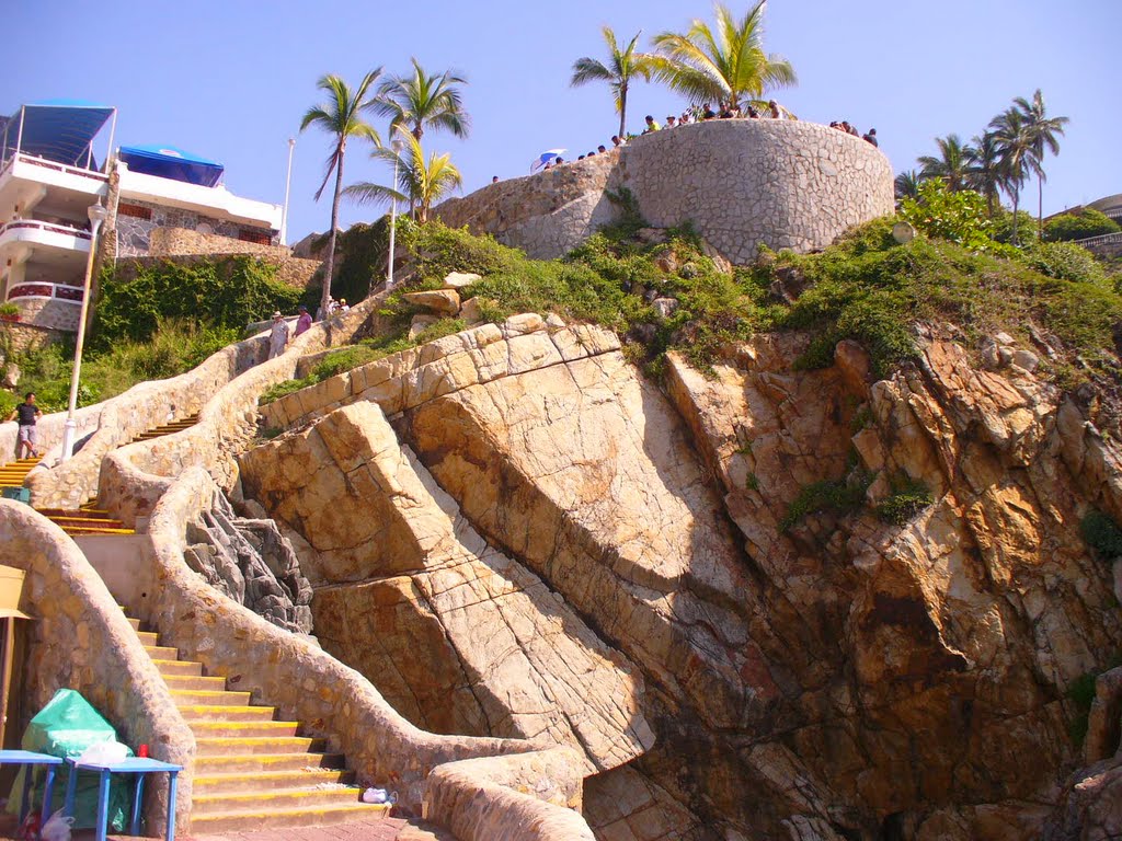 La quebrada en Acapulco