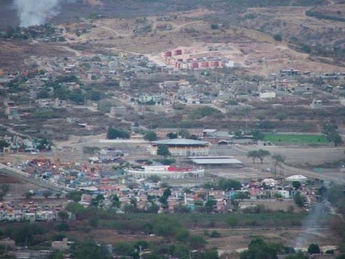 Terrenos de la Feria y Colonias del Noroeste de la Ciudad, vista desde el Asta Bandera, Cerro del Tehuehue