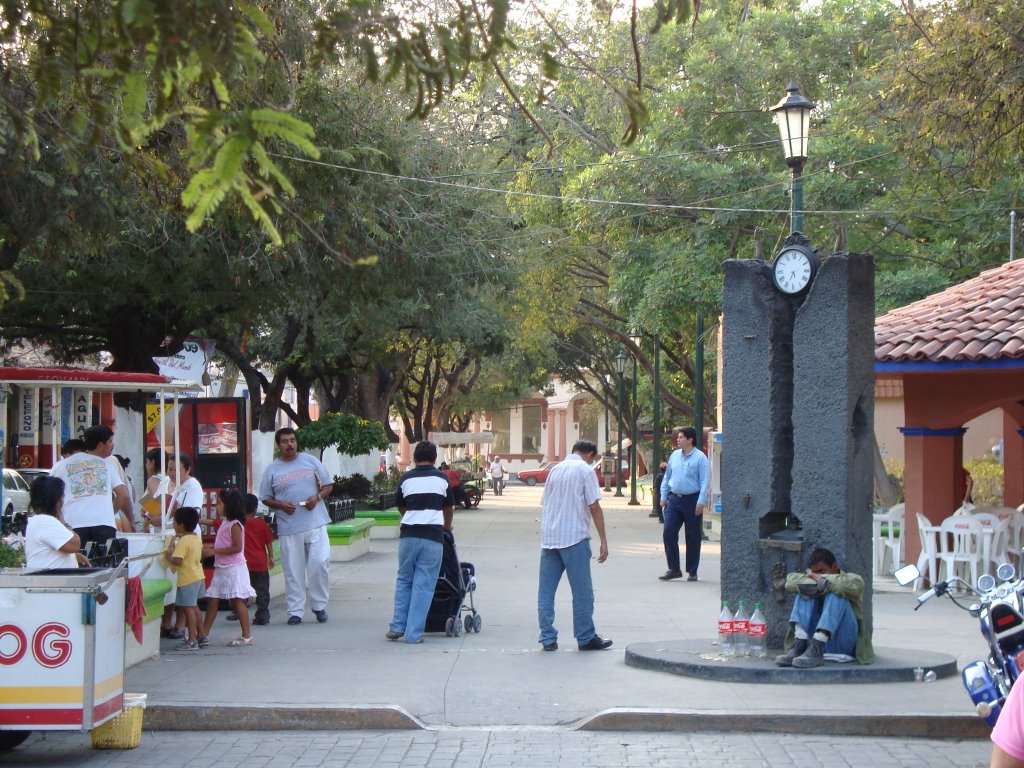 Reloj en el zócalo