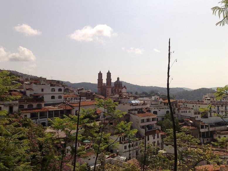 Santa Prisca desde la altura