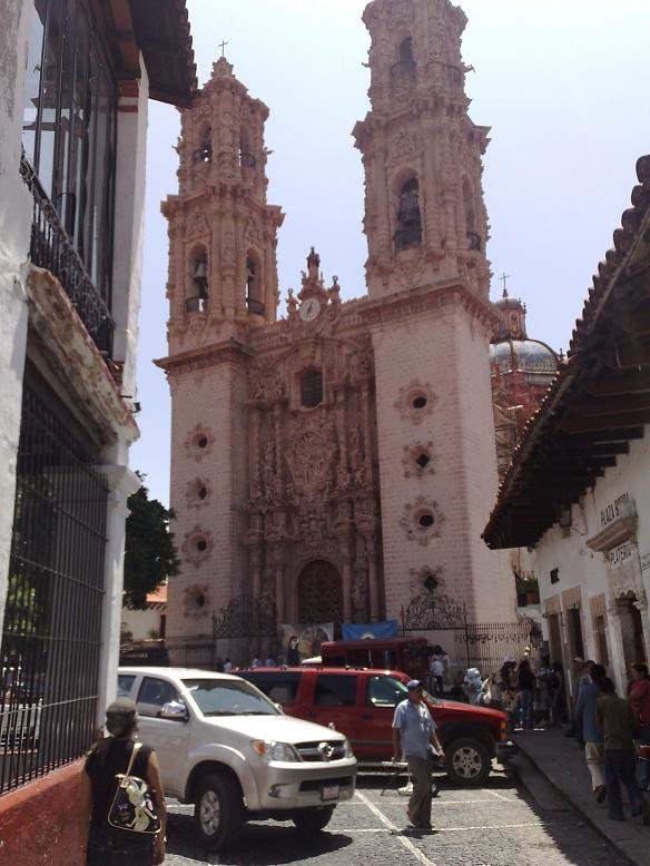 La bella iglesia de Taxco