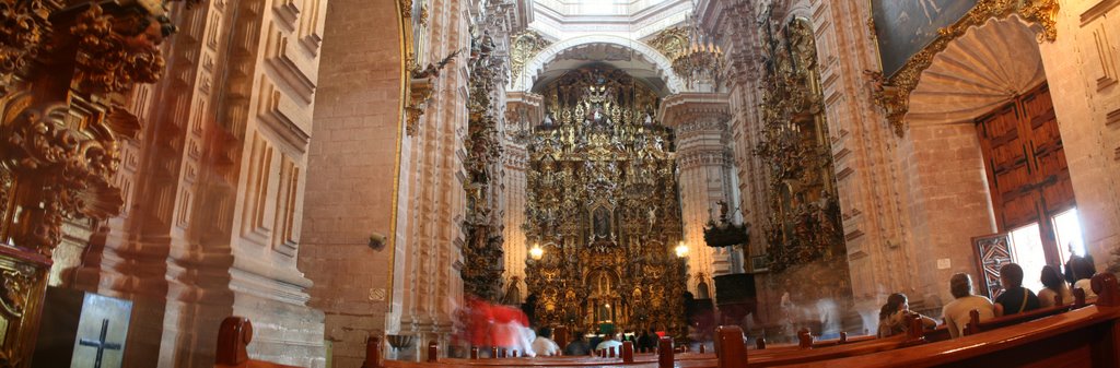 Interior Iglesia de Santa Prisca, Taxco Gro.