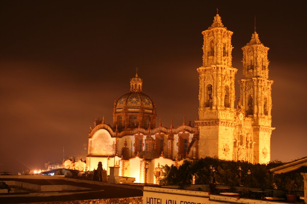 Santa Prisca, Nocturna, Taxco Gro.