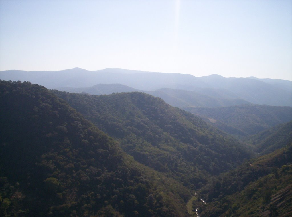 Montañas cerca de Taxco