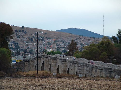 Puente sobre el rio lerma Acambaro, Gto.