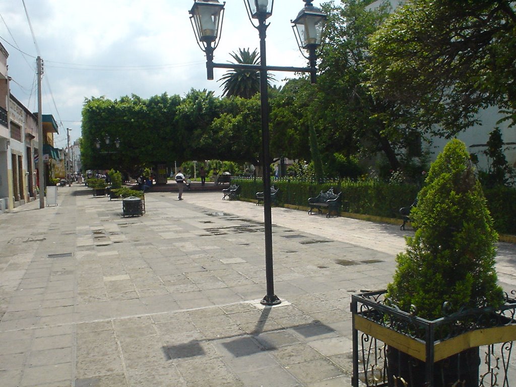 Calle del centro de Acámbaro, Gto.