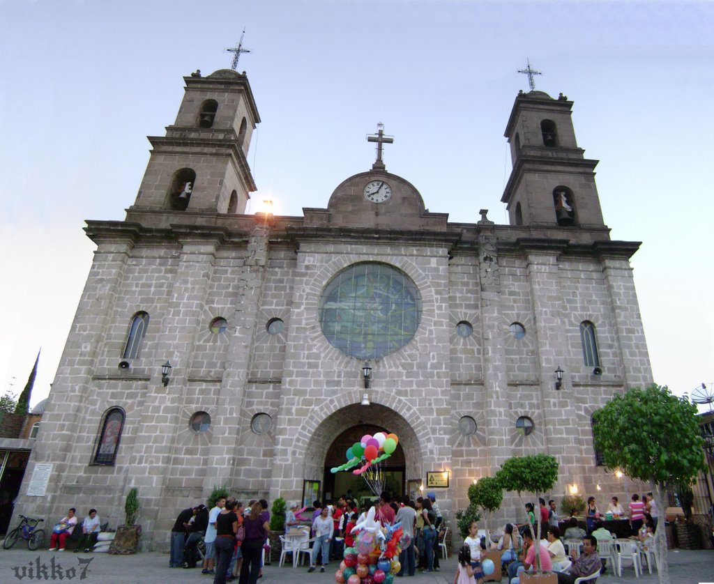 Acambaro, Gto. Templo del Santo Isiomo.