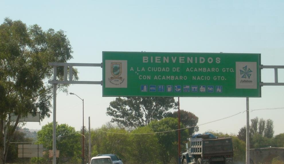 Entrada a Acámbaro, Gto.