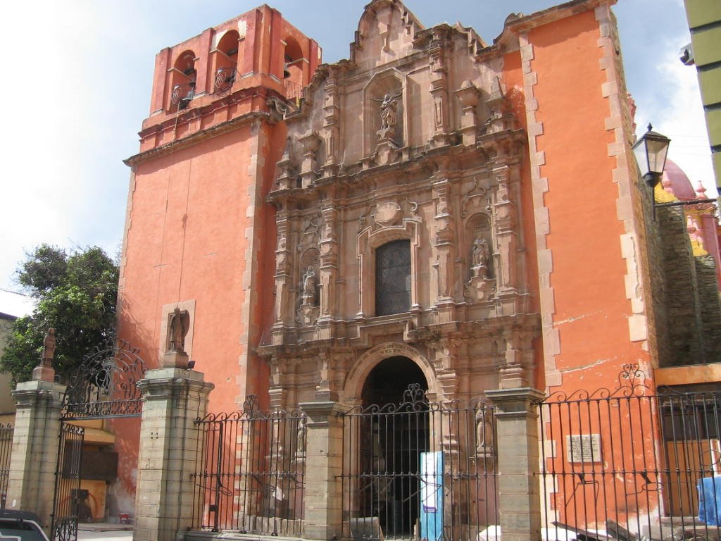 Iglesia en Guanajuato Mexico