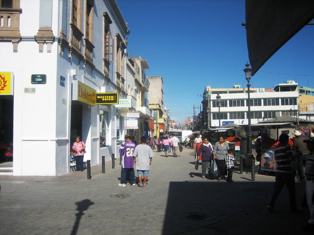 Calle colon en Irapuato
