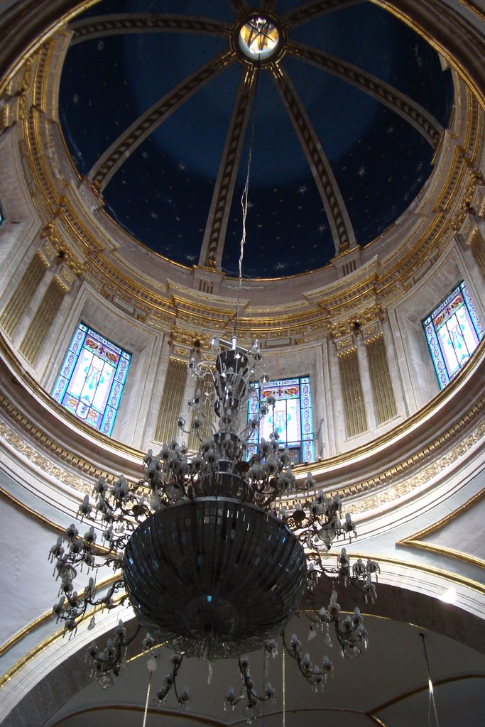 Vista interior de la cúpula