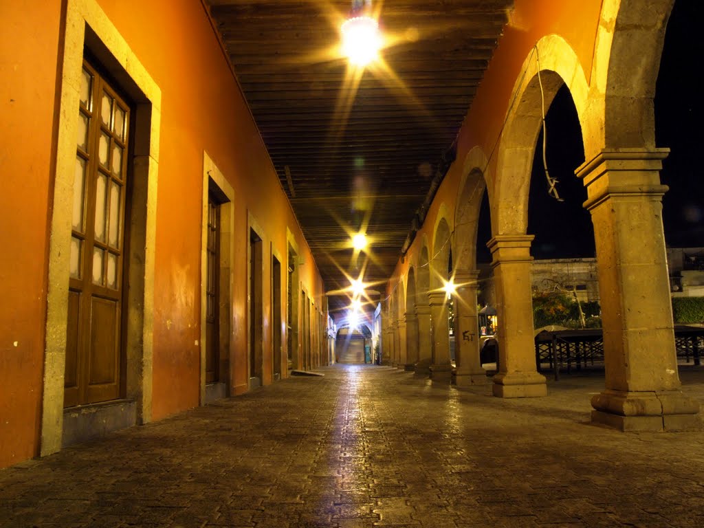 Casa de la Cultura Noche Portal Delicias