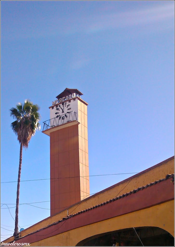 Torre del Reloj, en el Mercado de Gómez Palacio, Durango