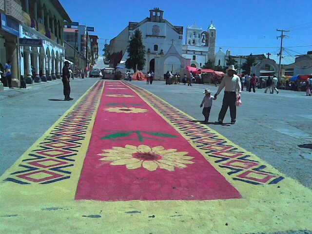 Tapete semana santa