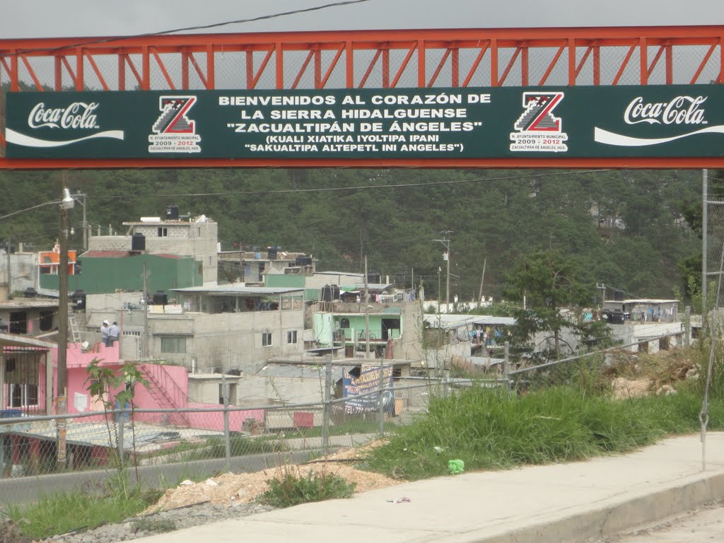Nuevo puente peatonal, Zacualtipan, Hidalgo