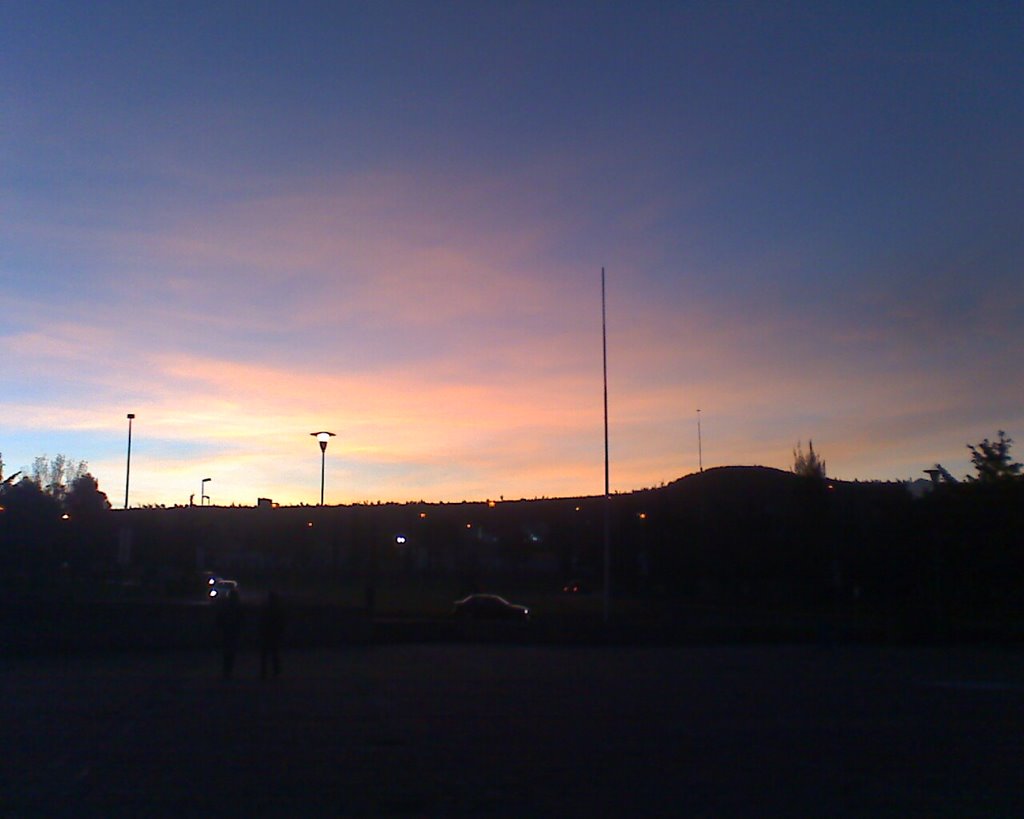 atardecer en UAEH