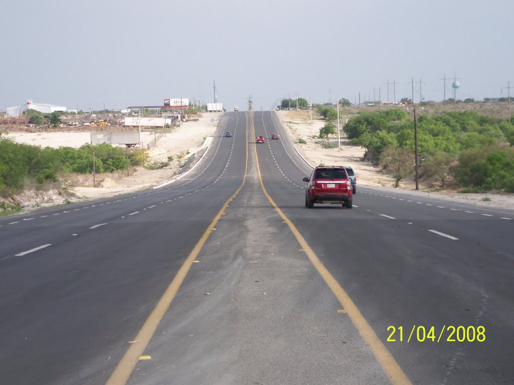 Entrando a Piedras Negras por Carretera Federal 2
