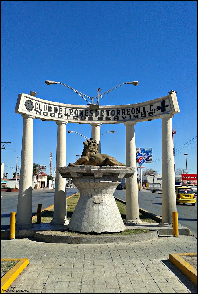 Monumento Club de Leones, Torreón, Coah.