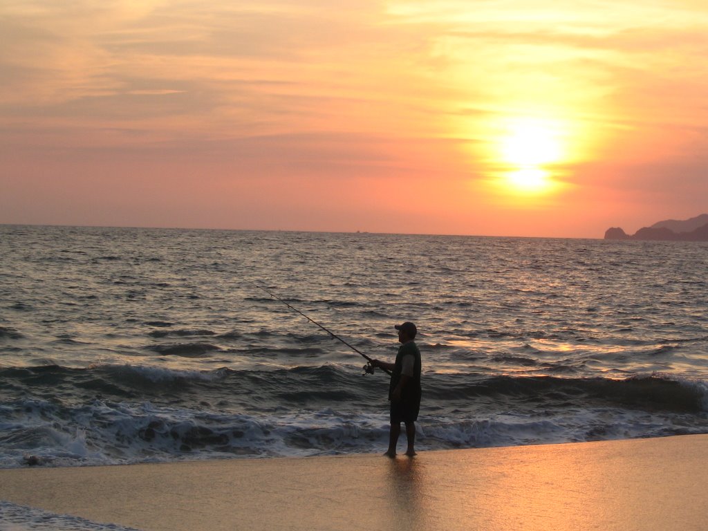 Sunset Manzanillo Mexico