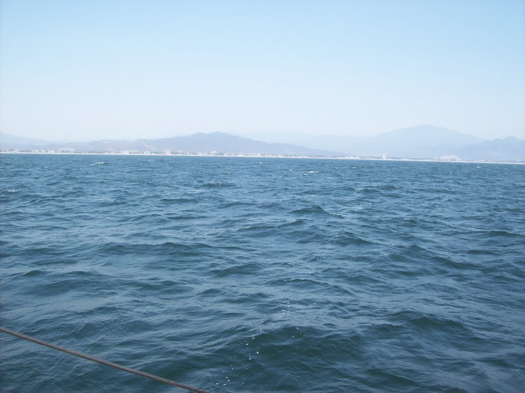 Manzanillo en pleno mar