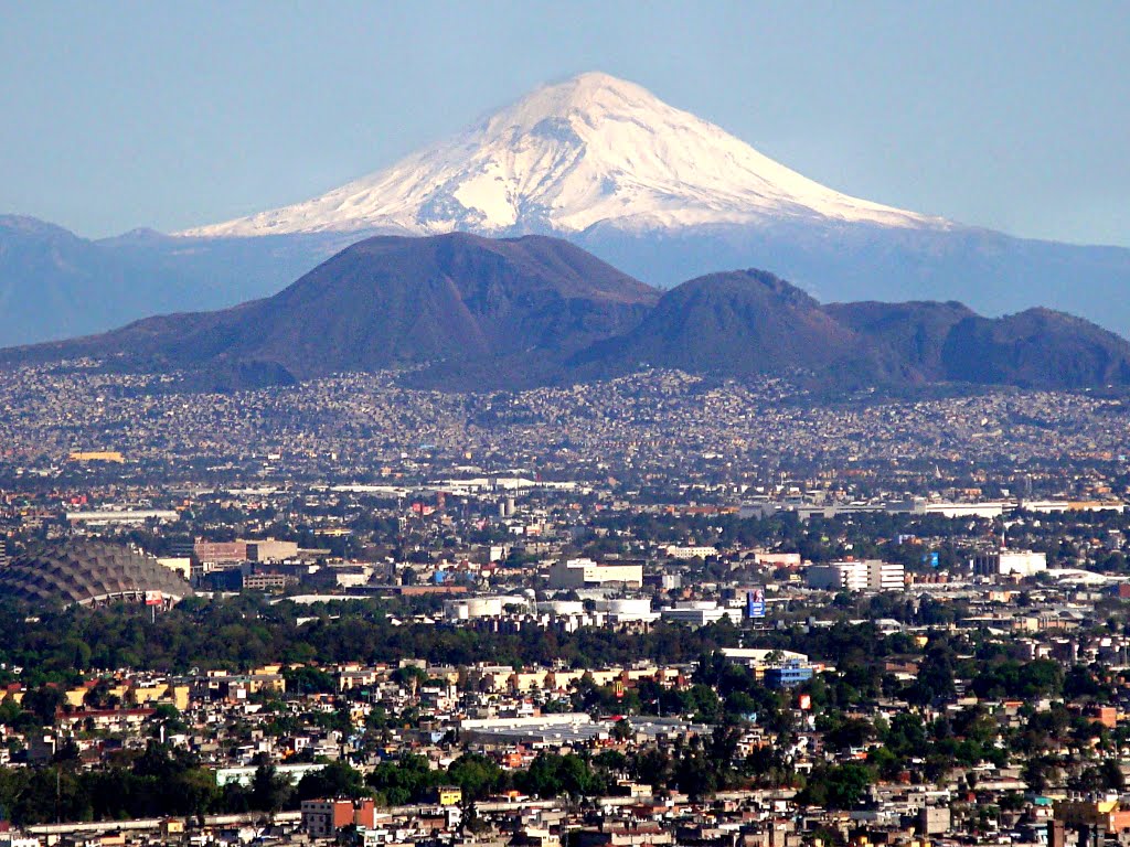Volcán Popocatepetl desde Latino