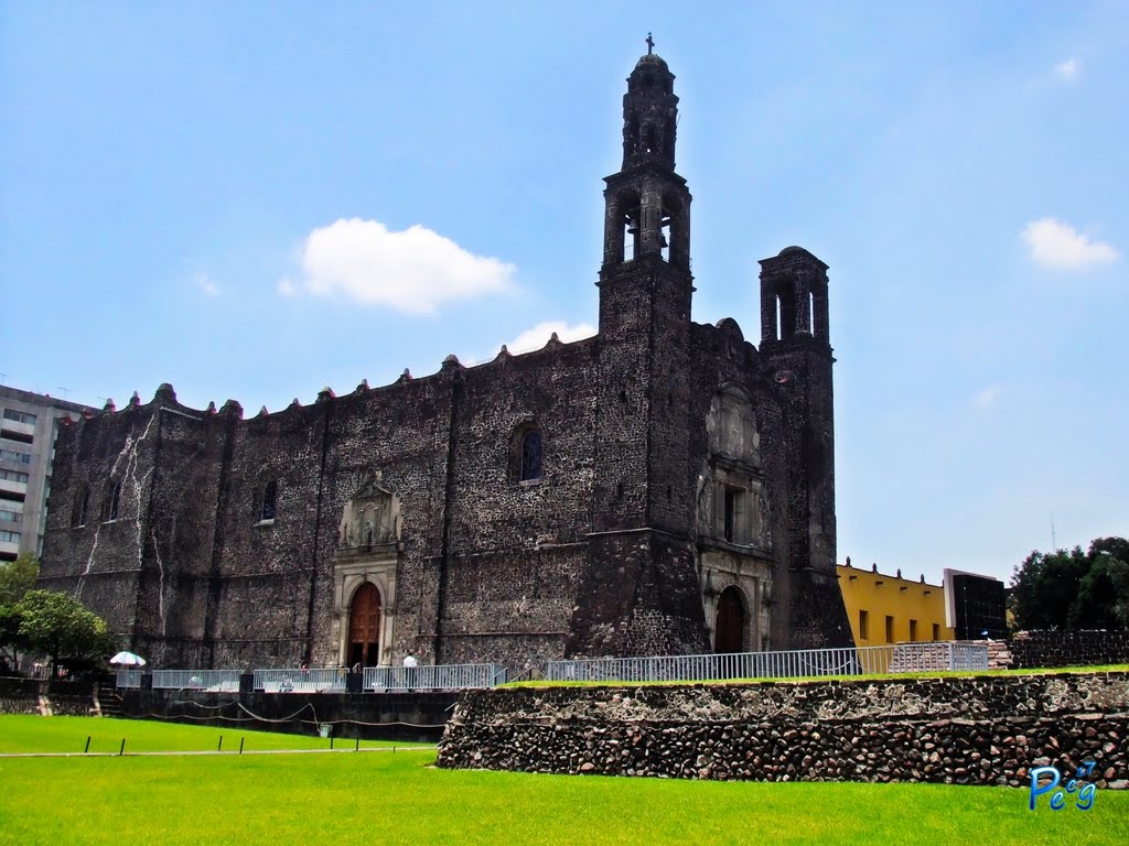 México, D.F., Delegación Cuauhtémoc, Iglesia de Santiago Tlatelolco.