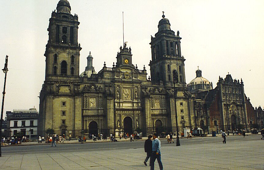 Mexico city 1990 Catedral Metropolitana...© by leo1383