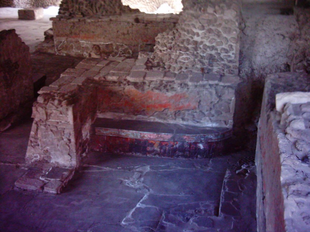 Templo Mayor, aun con sus colores
